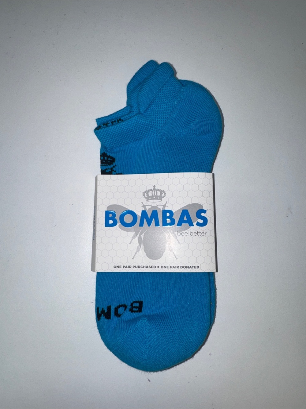 Bombas Women's low-cut socks in Bright Blue